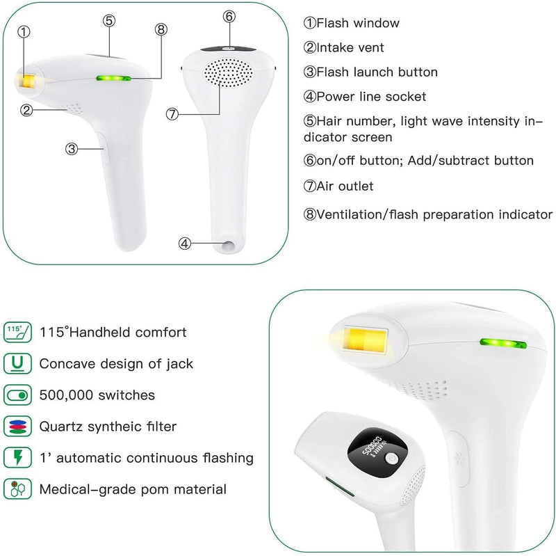 IPL Hair Removal System Silk Touch